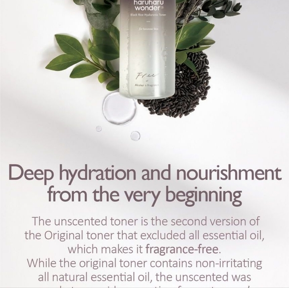 Haruharu WONDER - Black Rice Hyaluronic Toner - Fragrance Free - 150ml - Picture 2 of 2